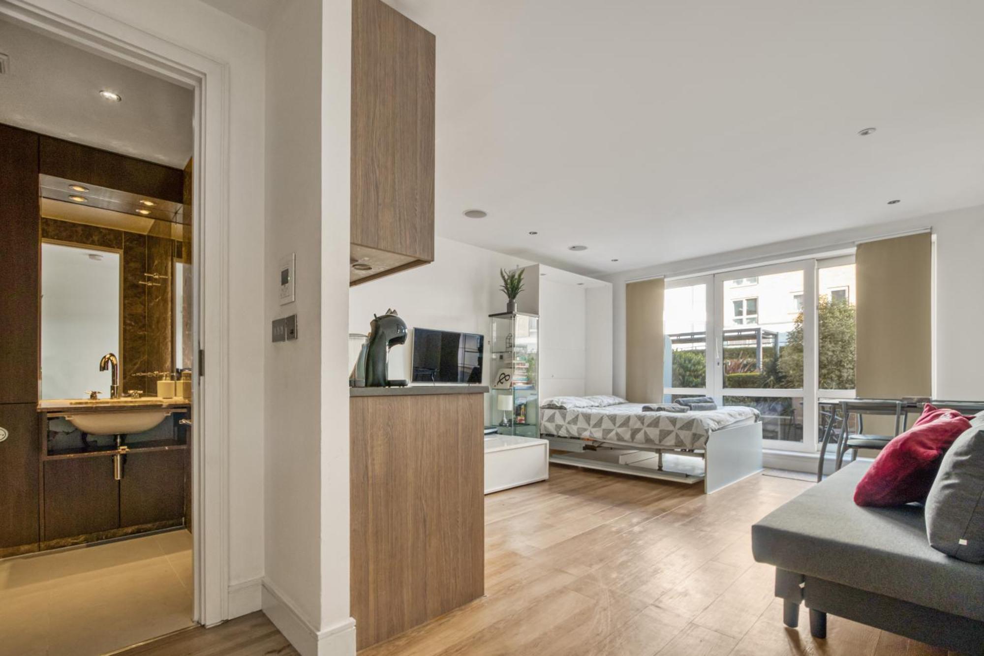 Modern Chic Studio Chelsea Daire Londra Dış mekan fotoğraf